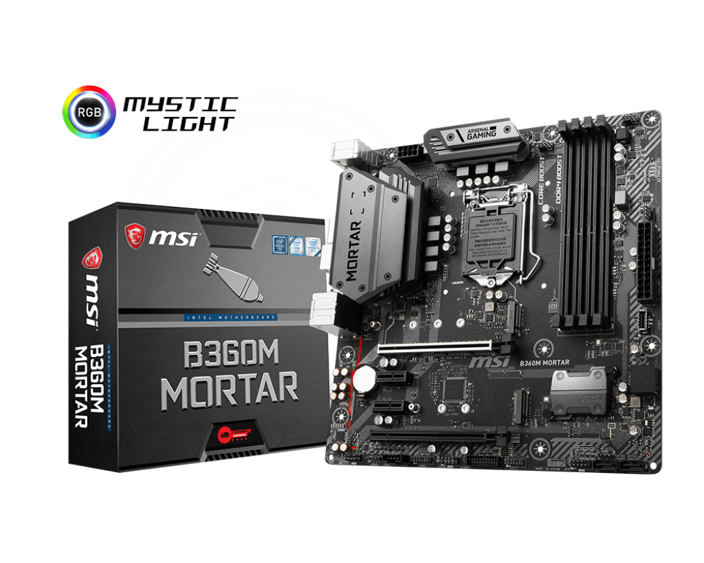 MSI B360M Mortar - Motherboard Specifications On MotherboardDB
